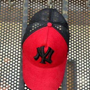 کلاه لبه دار قرمز NY کد 8249
